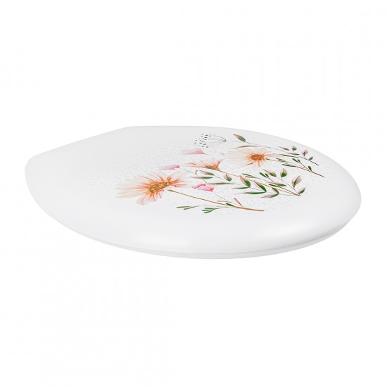 Assento Sanitário Atlas Primafer Almofadado Floral Assento Sanitário Atlas Primafer Almofadado Floral