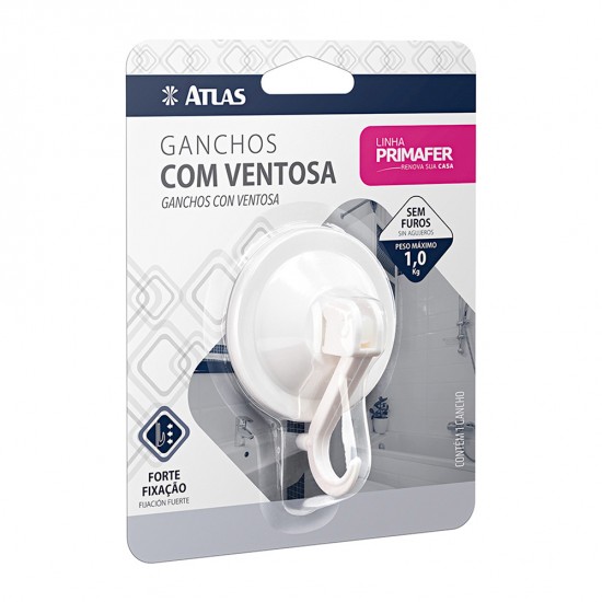Gancho com Ventosas Atlas Primafer Gancho com Ventosas Atlas Primafer