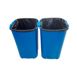 Lixeira com Tampa Basculante 60L Attuale - Amarelo Lixeira com Tampa Basculante 60L Attuale - Amarelo