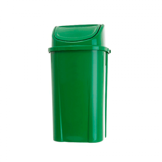 Lixeira com Tampa Basculante 60L Attuale - Verde