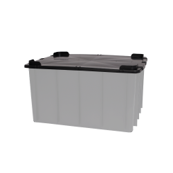 Tampa para Caixa Organizadora Container 130L Attuale Tampa para Caixa Organizadora Container 130L Attuale
