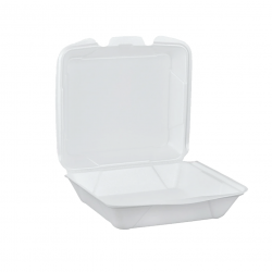 Bandeja de Isopor H102/CH132/HF102 com 10 unid. Branca Bandeja de Isopor H102/CH132/HF102 com 10 unid. Branca