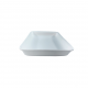 Bandeja de Isopor B20F/M70 com 10 unid. Branca Bandeja de Isopor B20F/M70 com 10 unid. Branca