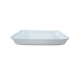 Bandeja de Isopor B20F/M70 com 10 unid. Branca Bandeja de Isopor B20F/M70 com 10 unid. Branca
