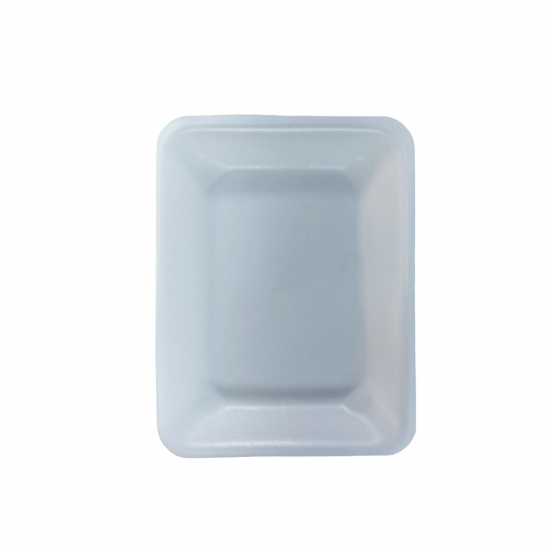 Bandeja de Isopor B20F/M70 com 10 unid. Branca Bandeja de Isopor B20F/M70 com 10 unid. Branca