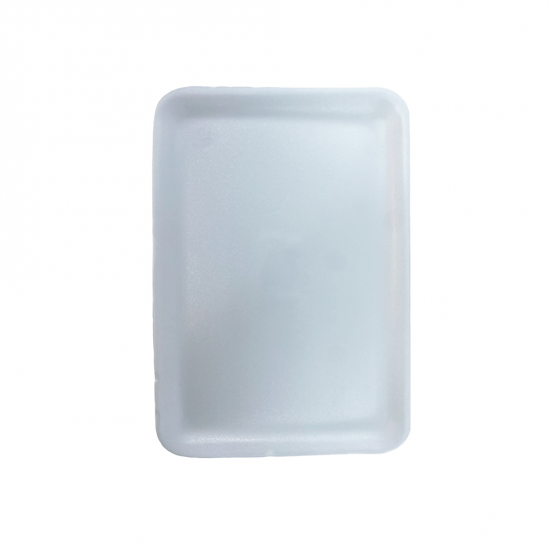 Bandeja de Isopor B16/CR05 com 10 unid. Branca Bandeja de Isopor B16/CR05 com 10 unid. Branca