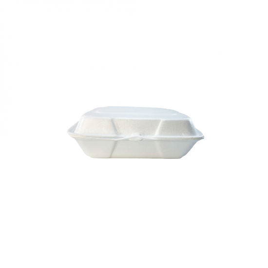 Bandeja de Isopor BS132 com 3 Divisões com 10 unid. Branca Bandeja de Isopor BS132 com 3 Divisões com 10 unid. Branca
