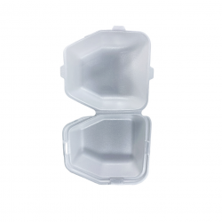 Bandeja de Isopor H05 Frango com 10 unid. Branca Bandeja de Isopor H05 Frango com 10 unid. Branca