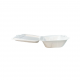 Bandeja de Isopor H101/BH101 com 10 unid. Branca Bandeja de Isopor H101/BH101 com 10 unid. Branca