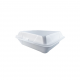 Bandeja de Isopor H102/CH132/HF102 com 10 unid. Branca Bandeja de Isopor H102/CH132/HF102 com 10 unid. Branca
