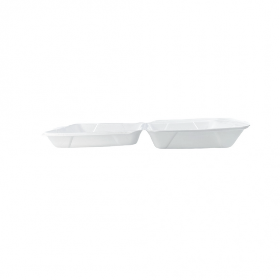 Bandeja de Isopor H102/CH132/HF102 com 10 unid. Branca Bandeja de Isopor H102/CH132/HF102 com 10 unid. Branca