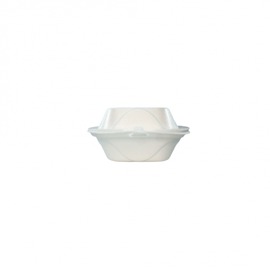 Bandeja de Isopor H02/DH02 com 10 unid. Branca Bandeja de Isopor H02/DH02 com 10 unid. Branca