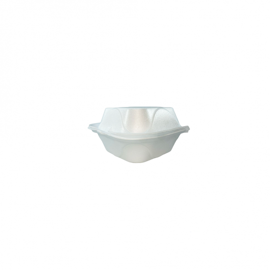 Bandeja de Isopor H02/DH02 com 10 unid. Branca Bandeja de Isopor H02/DH02 com 10 unid. Branca