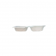 Bandeja de Isopor H02/DH02 com 10 unid. Branca Bandeja de Isopor H02/DH02 com 10 unid. Branca