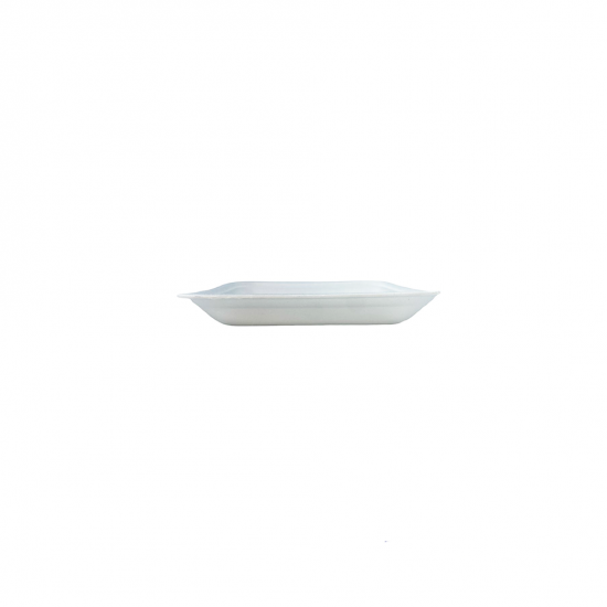 Bandeja de Isopor Rasa B1R/CRL01 com 10 unid. Branca