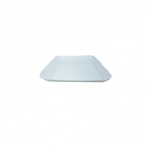 Bandeja de Isopor Rasa B3R/FR03 com 10 unid. Branca Bandeja de Isopor Rasa B3R/FR03 com 10 unid. Branca