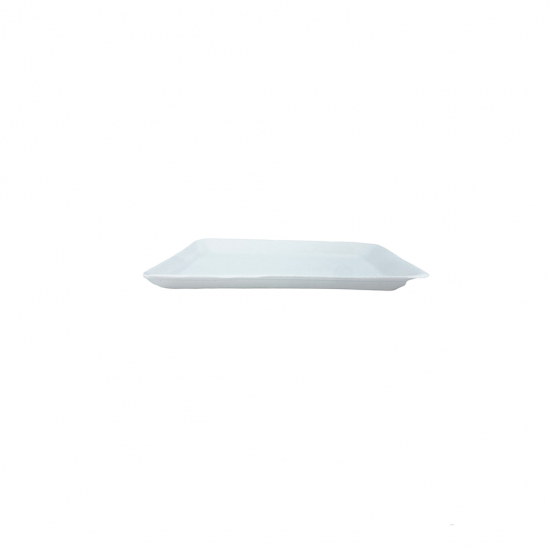 Bandeja de Isopor Rasa B3R/FR03 com 10 unid. Branca Bandeja de Isopor Rasa B3R/FR03 com 10 unid. Branca