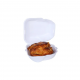 Bandeja de Isopor H05 Frango com 10 unid. Branca Bandeja de Isopor H05 Frango com 10 unid. Branca