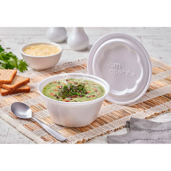 Pote Descartável de Isopor 500 mL com 100 unid. Bom Apetite