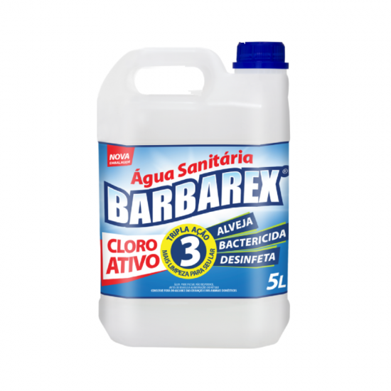 Água Sanitária Barbarex 5L Água Sanitária Barbarex 5L