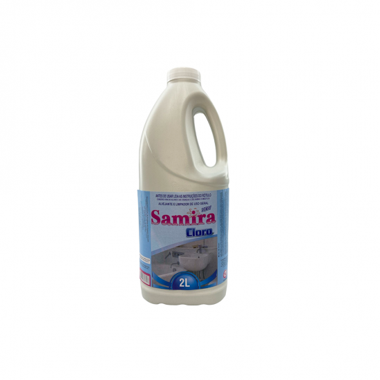 Cloro Gel Samira 2,5% Cloro Ativo 2L Cloro Gel Samira 2,5% Cloro Ativo 2L