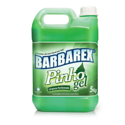 Limpador Perfumado Gel Barbarex Pinho Gel 5L