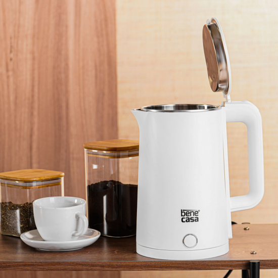 Chaleira Elétrica Elegance 1,7L Bene Casa 220V