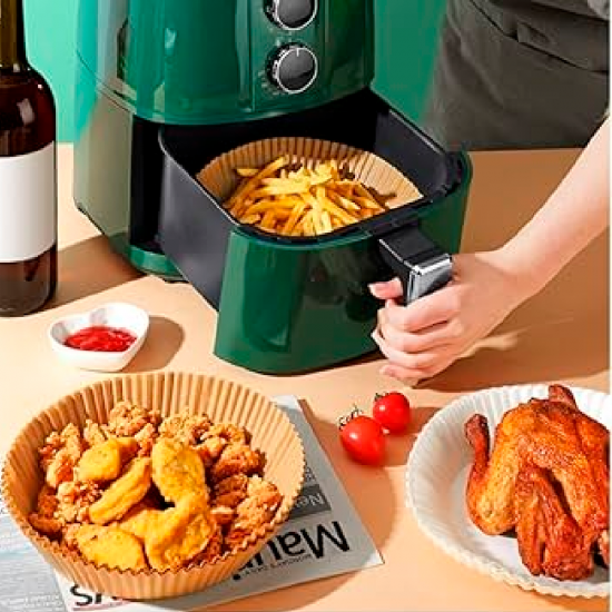 Forma de Papel Descartável para Air Fryer Bene Casa Redonda c/50