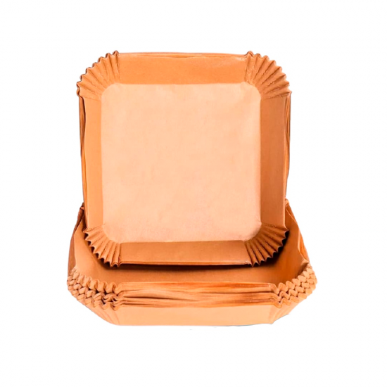 Forma de Papel Descartável para Air Fryer Bene Casa Quadrada c/50