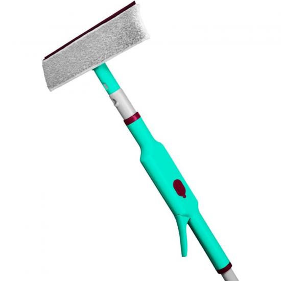 Mop Limpa Vidros Spray 2 em 1 Lava e Seca com cabo Noviça Bettanin Mop Limpa Vidros Spray 2 em 1 Lava e Seca com cabo Noviça Bettanin