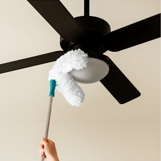 Espanador de Microfibra com Cabo Extensor Max Noviça Bettanin