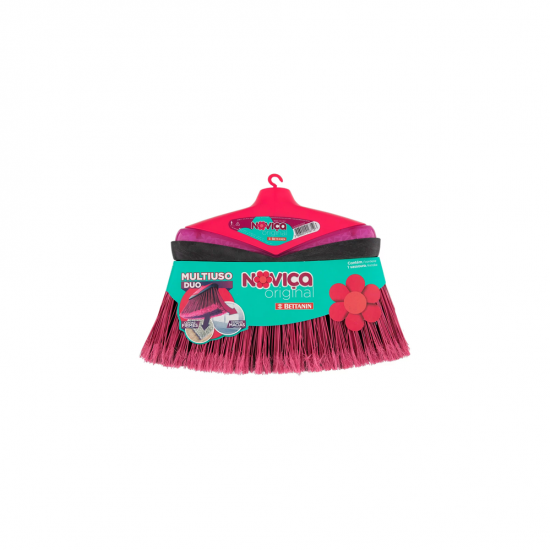 Vassoura de Nylon Bettanin Noviça Original - Sem Cabo Vassoura de Nylon Bettanin Noviça Original - Sem Cabo