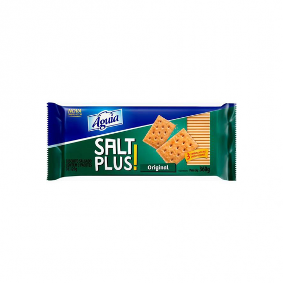 Biscoito Salt Cracker Águia 360g Biscoito Salt Cracker Águia 360g