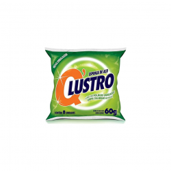 Lã de Aço Q'Lustro com 8 unid. 60g Lã de Aço Q'Lustro com 8 unid. 60g