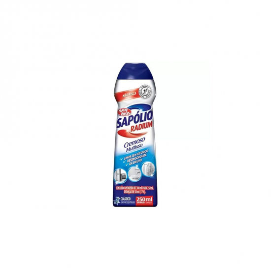 Sapólio Cremoso Radium Clássico 250mL Sapólio Cremoso Radium Clássico 250mL