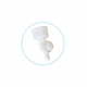 Dispenser Saboneteira Eco Pump com Reservatório Bralimpia Dispenser Saboneteira Eco Pump com Reservatório Bralimpia