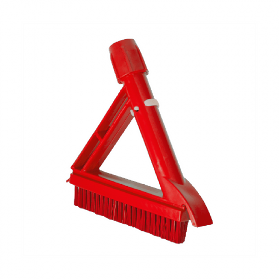 Escova para Rejunte Bralimpia Vermelha