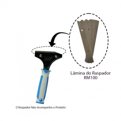 Lâmina para Raspador Multiuso Bralimpia com 10 unid.