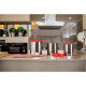 Conjunto de Potes de Inox Brinox Supreme com 3 peças Conjunto de Potes de Inox Brinox Supreme com 3 peças