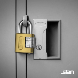 Cadeado com Segredo Stam 25mm Latão Cadeado com Segredo Stam 25mm Latão