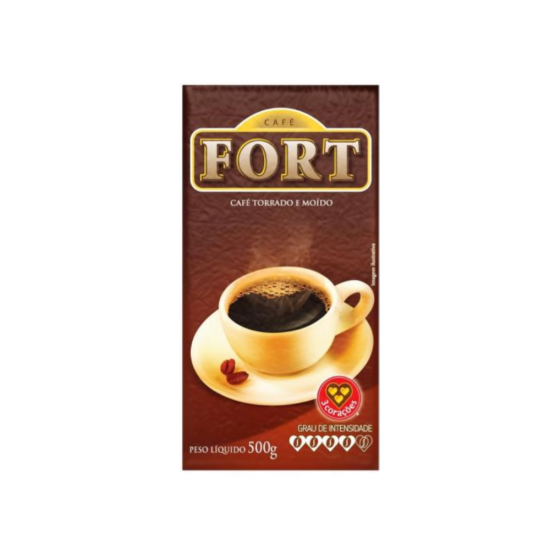 Café Fort Tradicional 500g Torrado e Moído à vácuo Café Fort Tradicional 500g Torrado e Moído à vácuo