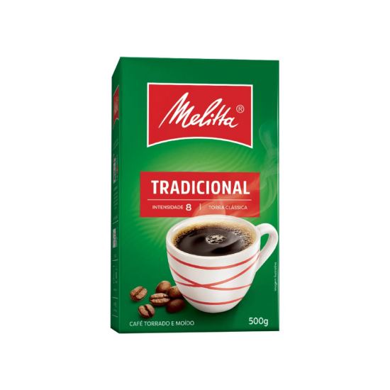Café Melitta Tradicional 500g Torrado e Moído à vácuo Café Melitta Tradicional 500g Torrado e Moído à vácuo