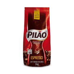 Café em Grãos Café Pilão Espresso 1Kg Torrado