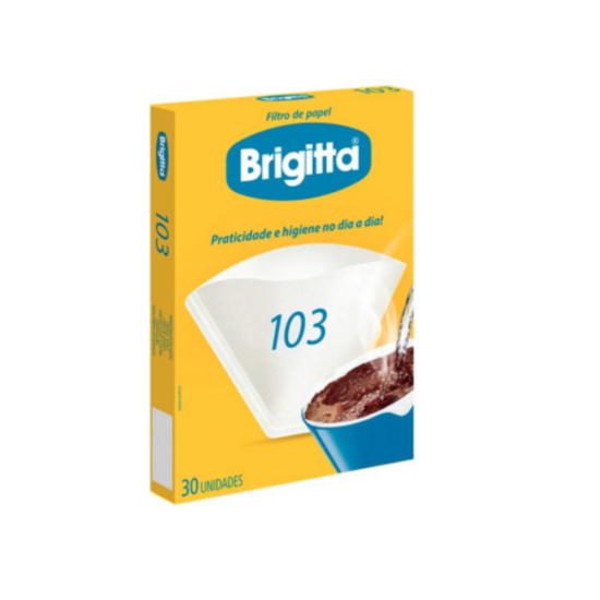 Filtro de Papel n°103 Brigitta com 30 unid. Filtro de Papel n°103 Brigitta com 30 unid.
