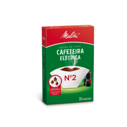 Filtro de Papel n°2 para Cafeteira Elétrica Melitta Filtro de Papel n°2 para Cafeteira Elétrica Melitta