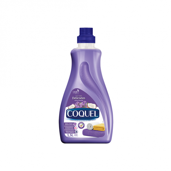 Lava Roupas Líquido Coquel Lavanda 1,5L Lava Roupas Líquido Coquel Lavanda 1,5L