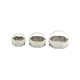 Kit Forma Cortadora Confeitaria Inox c/3 Clink Kit Forma Cortadora Confeitaria Inox c/3 Clink