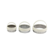Kit Forma Cortadora Confeitaria Inox c/3 Clink Kit Forma Cortadora Confeitaria Inox c/3 Clink
