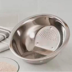 Lava Arroz em Inox Clink Lava Arroz em Inox Clink