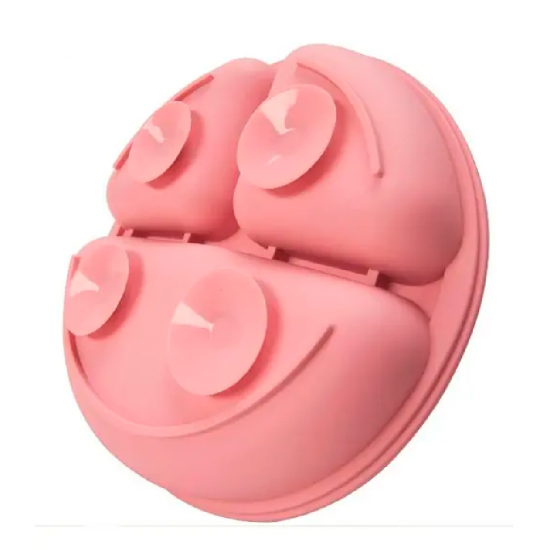 Prato Infantil Silicone c/ Divisória e Ventosa Clink Prato Infantil Silicone c/ Divisória e Ventosa Clink